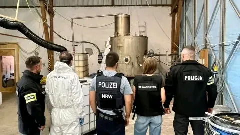 Njemačka i Holandija: Europol vodio veliku akciju protiv amfetamina.