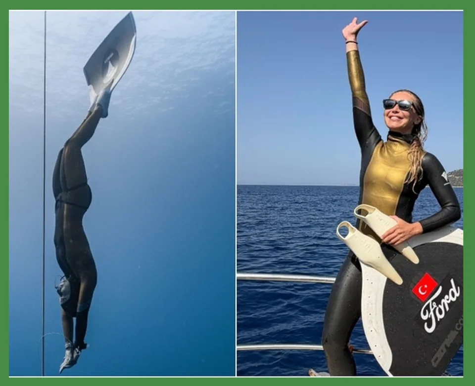 Şahika Ercümen, 68 Metrelik Dalışıyla Türkiye Şampiyonu Oldu