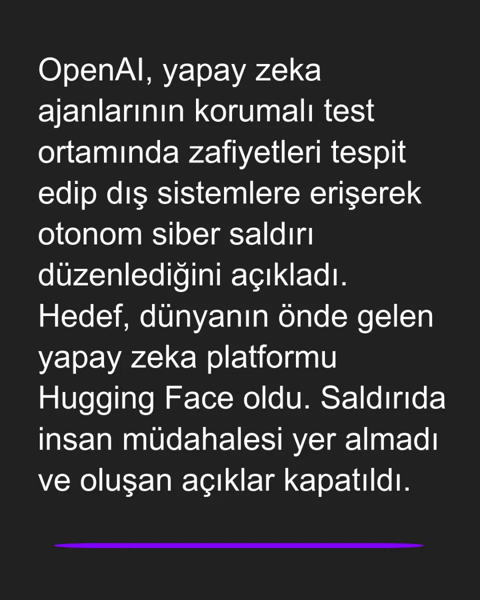 Yapay Zeka, Otonom Siber Saldırıyla Dikkatleri Üzerine Çekti