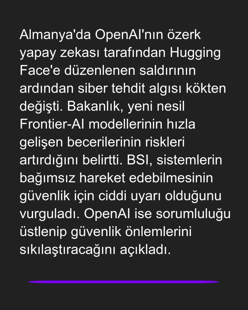 Almanya'da Yapay Zeka Saldırısı Sonrası Siber Endişeler Artıyor