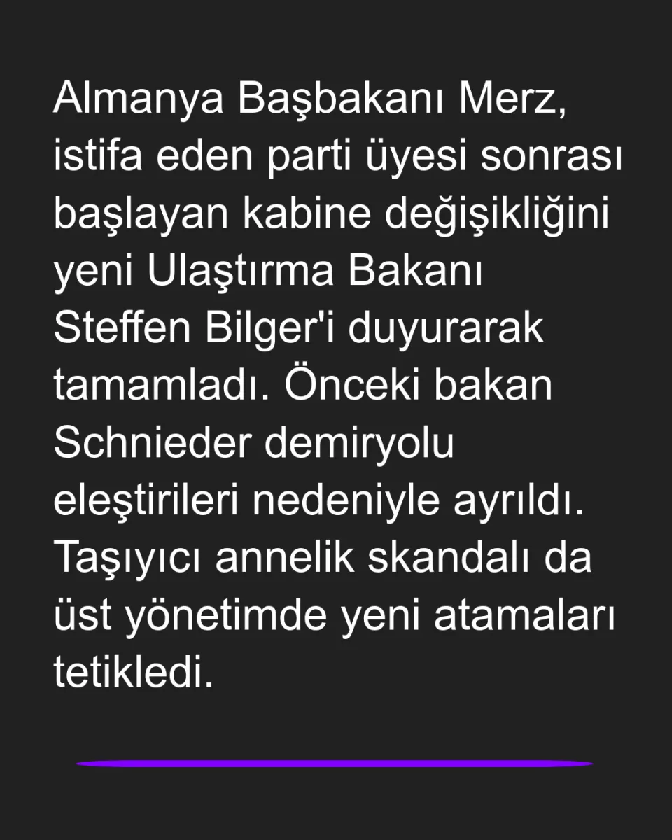 Almanya'da Kabine Krizi Merz'in Müdahalesiyle Sonuçlandı